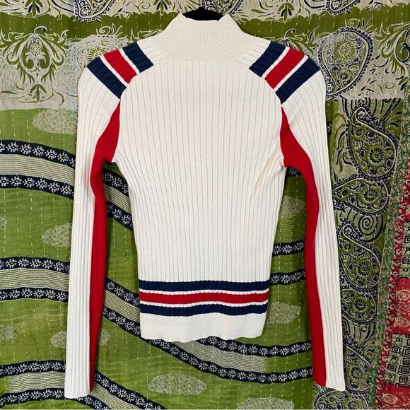 Rag and Bone Beige Julee Turtleneck Merino Wool Blend Sweater Size Small - Picture 10 of 16